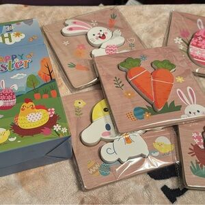 Easter Themed Wooden Puzzle Set